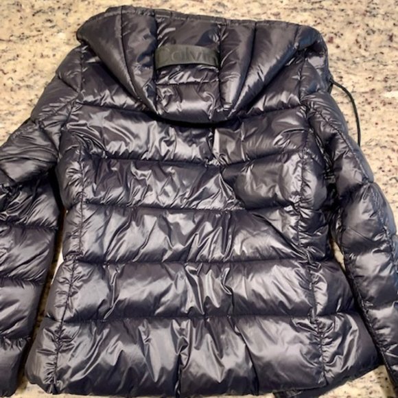 Calvin Klein - Black Puffer Jacket - Picture 1 of 4